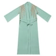 thumbnail image 3 of Abaya Dress for Elegant Women's Long Sleeve Pullover Robe Prayer Dress for Devotional Wear, 3 of 3