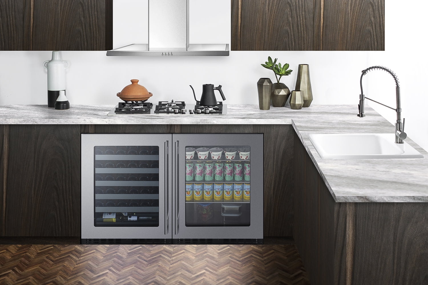 Summit ASDW2412 24 in. Wide Built-In ADA Compliant Wine Cellar