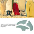thumbnail image 3 of 3pcs Paddle Board Fins,Surfboard Fin,Surfboard Tail Fin Fiberglass Paddle Board Fin Replacement Surf Accessories Green, 3 of 9