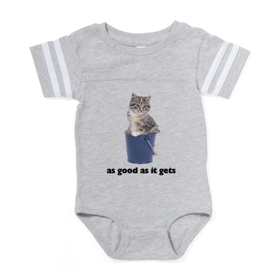 CafePress - Tabby Cat - Cute Infant Baby Football Bodysuit