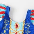 thumbnail image 4 of Marendyee Girls Princess Swimsuits for Girls One Piece Short Sleeve Swim Dress with Skirt UPF 50+ Floral Bright Bathing Suits for 3-10 Years, 4 of 17