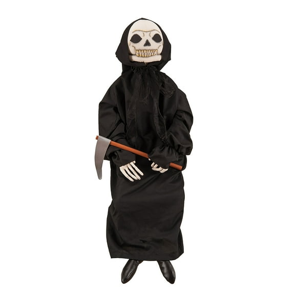 Dunstan Grim Reaper Skeleton Halloween Joe Spencer Gathered Traditions Figurine