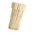 thumbnail image 2 of 100 piezas de pinchos de bambú, selecciones de paleta de bambú, pinchos para la parrilla de madera duraderos para barbacoa 18 cm Zulema Brochetas De Barbacoa, 2 of 8
