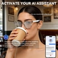 thumbnail image 4 of Gafas inteligentes Warchody 2026 con Bluetooth y control táctil, 35 g, 4 of 8
