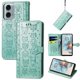 thumbnail image 1 of Funda Cartera FOXDOCK para Motorola Moto G24 Power , Flip PU con Relieve de Gatos y Perros, Tarjetero y Soporte, 1 of 6
