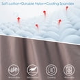 thumbnail image 2 of Cojín de embarazo QUEEN ROSE Cooling en forma de U, 140 x 80 cm, color beige, 2 of 7