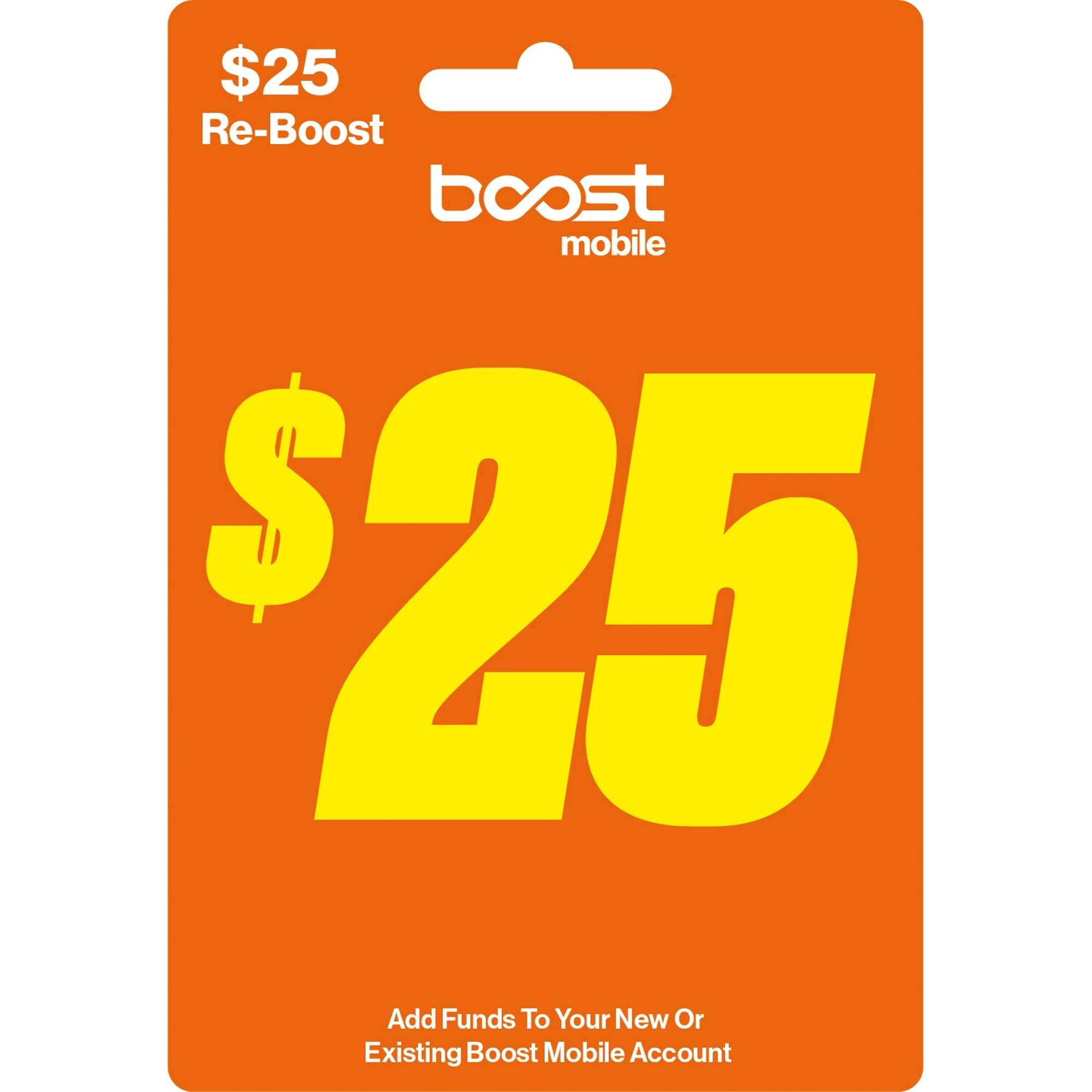 Boost Mobile $25 Direct Top Up