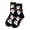 Black-B, variant on Kcolen Cute Halloween Socks for Women Girls, Funny Novelty Holiday Printed Crew Socks, Halloween Gifts for Sister Daughter Girlfriend