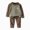 A60-Brown, variant on Boys and Girls Pajama Set Long Sleeve Sleepwear Set for Children Fall Winter 6 12 24 Months 1T 2T 3T 4T 5T 6T Children Coffee,3-6 Months
