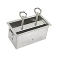 thumbnail image 4 of DimyFew Meat Forming Maker Multifunctional Stainless Steel Meats Press Tool Rectangle Beef Brick Kitchen Cooking Tool Efficient Pressing Suitable for personal use professional chefs 16cmx8cmx9cm, 4 of 8