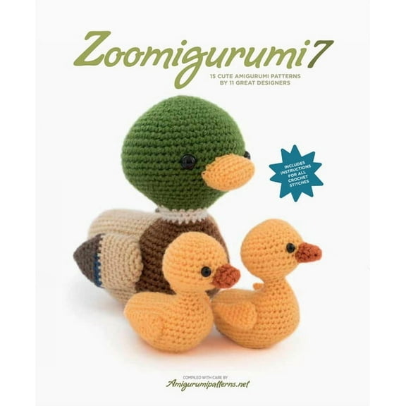 Zoomigurumi Zoomigurumi 7: 15 Cute Amigurumi Patterns by 11 Great Designers, (Paperback)