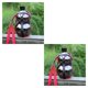 thumbnail image 2 of Bearachild Hip Flask Wine Pot Gourd Bottle Large Capacity for Outdoor Gift en 1.5L Negro 2piezas, 2 of 4
