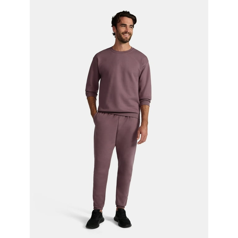 Athletic Works Men's & Big Men's Fleece Elastic Bottom