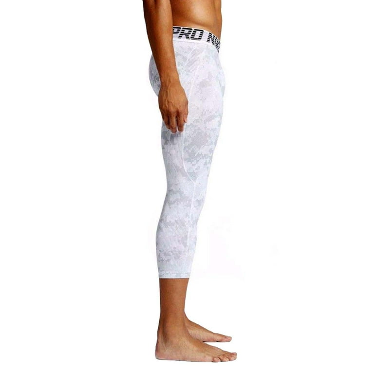 Buy Nike Mens Pro Hyperwarm Tights Omega White Sz Medium Online at Low  Prices in India 