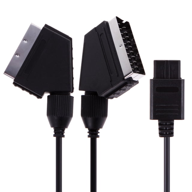 Consola SNES Gamecube y N64 TV Vídeo Scart Cable RGB A/V