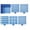 B, variant on Post-it Note Template Storage Box, Multi-Functional Desk Organizer with Sticky Note Dispenser & Pen Slot, Space-Saving Office Stationery Holder
