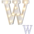 thumbnail image 1 of Letra y Número con Luz LED Bluelander W, 1 of 4