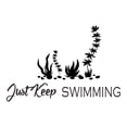 thumbnail image 2 of Children Just Swimming Cute Sports Wall Decal Decoration Under water Swimming Sports Lovers Vinyl Decal Lasts Years and Easily Removable - Size: 30 In(W) x 21 In(H), 2 of 4