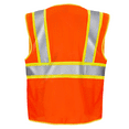 thumbnail image 3 of JORESTECH ANSI/ISEA 107-2020 Type R Class 2 Two-Tone High Visibility Safety Vest with Zipper and Pockets, 3 of 9