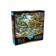 thumbnail image 2 of Buffalo Games Vivid Leopard Jungle 1000 Piece Jigsaw Puzzle, 2 of 5