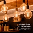 thumbnail image 4 of Euri Lighting VG25-3020ea 7 watt 2200K G25 Dimmable LED Light Bulb, 4 of 5