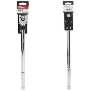 Hyper Tough 15-inch 1/2-Inch Rust Resistant Breaker Bar with Rotating Head