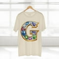 thumbnail image 6 of Letter Shirt, Shirt with Letters, Tee Shirt with Gold Letters, 6 of 18