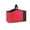 D-Red, variant on Gray Insulated Lunch Tote, Thick Thermal Layer Keeps Food Hot or Cold, Dual Compartments with Adjustable Shoulder Strap for Work, Picnic or Day Trip