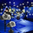 thumbnail image 3 of Luces Decorativas Proyector de Copo de Nieve Mejoradas XWSHYW para Navidad y Fiestas, 3 of 6