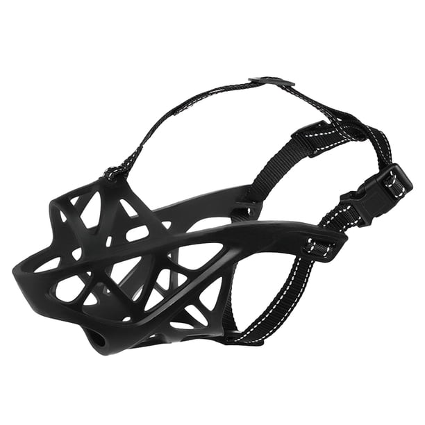 Jacenvly - Regalos de San Valentín en liquidación: cubrebocas para perro, transpirable, ajustable, reflectante, para lamer, morder, comer y beber, decoración para habitación