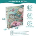 thumbnail image 5 of Ring Binders Cute Birds Butterflies Flowers Presentation1.5-inch, Slant Ring One-Touch, 5 of 9