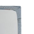 thumbnail image 2 of Ambesonne Ocean Fitted Sheet, Fishing Net Wood Seashell, Twin XL Size, Dust Blue Red, 2 of 2