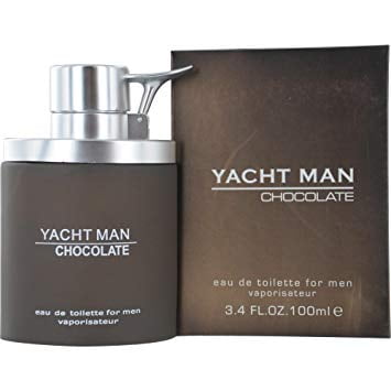 (6 Pack) Yacht Man Chocolat Eau de Toilette Vaporisateur par Myrurgia 3.4 oz