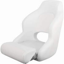 MSC Captain Seat, Sports Seats, Bucket Seats, with Flip up Bolster, Black/White