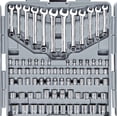thumbnail image 4 of Cartman 205 Piece Tool Set Ratchet Wrench with Sockets Kit in Plastic Toolbox Red, 4 of 7