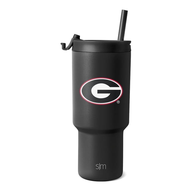 Vaso Simple Modern Georgia Bulldogs de acero inoxidable de 900 ml