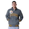 thumbnail image 3 of Men's G-III Extreme Black Pittsburgh Steelers Strong Arm Reversible Full-Zip Jacket, 3 of 4