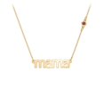 thumbnail image 1 of Collier « Mama' » avec Pierre de Naissance Satellite, 1 of 4
