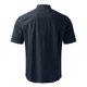 thumbnail image 3 of Camisas Manga Larga Hombre Camisa superior sólida de primavera y verano para hombre, camisa informal de algodón y lino con cuello levantado, camisa de manga corta de vacaciones de talla (Navy, M), 3 of 4