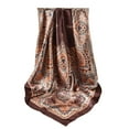 thumbnail image 6 of Mqqzkk Head Hair Scarf for Ladies Like Satin Silk Scarf Street Bandana Hair Wrapping Night Large Squared Scarves, 6 of 7