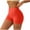 Orange, variant on Miqool 3" Biker Shorts Women, High Waisted Tummy Control Spandex Booty Shorts for Gym Yoga Running Workout Dance