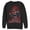 Black, variant on Men's Superman Hero Streaks  Sweatshirt Black Medium