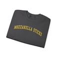 thumbnail image 3 of Mozzarella Sticks Sweatshirt Gifts Crew Neck Shirt Long Sleeve Unisex, 3 of 7