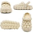 thumbnail image 3 of Summer Cave Shoes Men's and Women's Sandals Slippers Litchi Sandals Foot Therapy Massage Bubble Slippers, 3 of 6