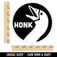 thumbnail image 2 of Goose Honk Laugh Self-Inking Rubber Stamp Ink Stamper - Black Ink - Large 1-1/2 Inch, 2 of 7