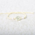 thumbnail image 1 of Nvzi Pulsera de flores hecha a mano - Pulsera de resina, pulsera ajustable, pulsera de flores - 2 piezas, color blanco, 1 of 3