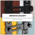 thumbnail image 2 of MasteelfCA 3pcs Stainless Steel Sliding Door Lock Latch Door Lock for Sliding Door, 2 of 8