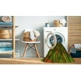 thumbnail image 2 of Ahgly Company Machine Washable Indoor Square Transitional Night Red Area Rugs, 8' Square, 2 of 7