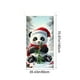 thumbnail image 3 of Christmas Door Cover Santa Claus Print Holiday Party Decoration Polyester Fabric Door Hanging for Home Indoor Outdoor Festive Decor, 3 of 6