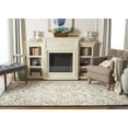 thumbnail image 3 of SAFAVIEH Bella Selna Floral Traditional Wool Area Rug, Beige/Multi, 6' x 9', 3 of 12